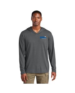 District - Perfect Tri Longsleeve Hooded T-shirt