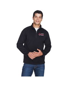 Devon & Jones - Adult Bristol Sweater Fleece Quarter-Zip