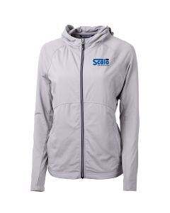 Cutter & Buck - Women's Adapt Eco Knit Hybrid Recycled Full-Zip Jacket