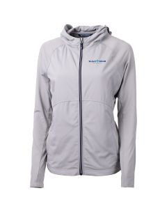 Cutter & Buck - Women's Adapt Eco Knit Hybrid Recycled Full-Zip Jacket
