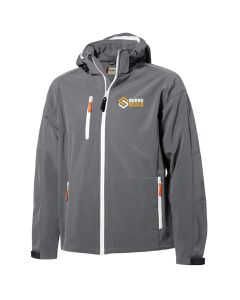 Clique - Serac Stretch Softshell Hooded Full-zip Jacket